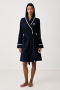 Lauren Ralph Lauren szlafrok damski bawełniany granatowy ILN42568