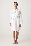 Lauren Ralph Lauren szlafrok z bawełną biały ILN42547