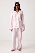 Lauren Ralph Lauren piżama damska z bawełną różowa ILN92537