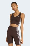 adidas Originals biustonosz sportowy Essentials Seamless brązowy KZ4107