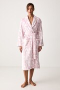 DKNY szlafrok damski różowy YI00141F