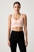 adidas by Stella McCartney спортивний бюстгальтер PrimeLiftImpact рожевий KR3028