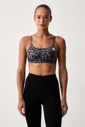 adidas Performance sportovní podprsenka Optime Essentials šedá KS6214