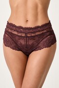 Guess figi damskie koronkowe JENNIFER bordowe O6BE12 K4923