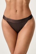 Guess chiloți g-string pentru femei PENELOPE maro O6BE08 K4919