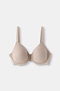 BOSS športová podprsenka PADDED DEMI_B LACE béžová 50566482