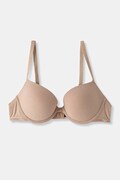 Emporio Armani Underwear podprsenka bavlnená s elastanom béžová EW000379.AF25589