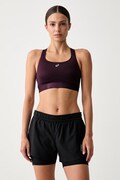 Asics biustonosz sportowy ROAD COMPRESSION BRA bordowy 2012C995.500