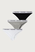 Calvin Klein Underwear figi dziecięce bawełniane z elastanem 3-pack białe G80G800728
