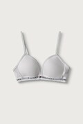 Tommy Hilfiger biustonosz trójkątny dziecięcy biały UG0UG00850