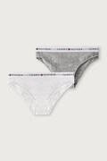 Tommy Hilfiger figi dziecięce z bawełną 3-pack szare UG0UG00866
