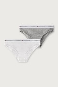 Tommy Hilfiger gyerek pamut bugyi 2-es csomag szürke UG0UG00866