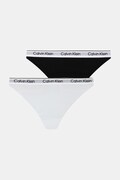 Calvin Klein Underwear figi dziecięce bawełniane z elastanem 2-pack białe G80G800726