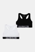 Calvin Klein Underwear podprsenka detská bavlnená s elastanom 2-pak biela G80G800744