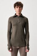 Devold bluza funkcyjna męska wełniana Expedition Merino brązowa PDGO.155.240.A