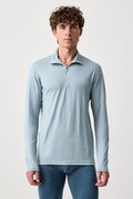 Devold longsleeve funkcyjny męski wełniany Breeze Plus Merino niebieski PDGO.183.240.B