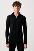 Devold longsleeve funkcyjny męski wełniany Breeze Merino czarny PDGO.180.245.A