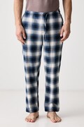 Lindbergh spodnie piżamowe męskie bawełniane niebieskie 30.997556