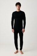 Viking комплект термобілизни чоловічий з мериносовою вовною Meriboo Set Merino чорний 500/28/1307