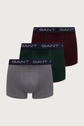 Gant bokserki męskie bawełniane z elastanem 3-pack bordowe 902633003