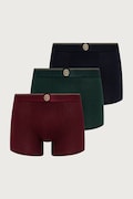 Tommy Hilfiger bokserki dopasowane męskie bawełniane z elastanem 3-pack granatowe UM0UM03984