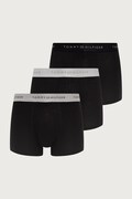 Tommy Hilfiger uske bokserice za muškarce od pamuka s elastanom 3-pack crne UM0UM03964