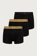 Tommy Hilfiger uske bokserice za muškarce od pamuka s elastanom 3-pack crne UM0UM03964