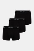 Calvin Klein Underwear bokserki dopasowane męskie bawełniane z elastanem 3-pack czarne LV00NB4607