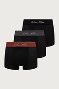 Calvin Klein Underwear bokserki dopasowane męskie bawełniane z elastanem 3-pack czarne LV00NB4607