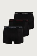 Calvin Klein Underwear priliehavé boxerky pánske bavlnené s elastanom 3-pak čierne LV00NB4566