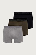 United Colors of Benetton bokserki dopasowane męskie bawełniane z elastanem 3-pack szare 3G682X01T
