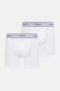 Carhartt WIP Cotton Trunks прилепнали боксерки от памук с еластан мъжки 2 броя бели I037602