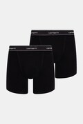 Carhartt WIP Cotton Trunks прилепнали боксерки от памук с еластан мъжки 2 броя черни I037602