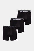 Karl Lagerfeld bokserki dopasowane męskie 3-pack czarne B3M47003