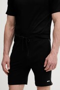 BOSS kratke hlače za spavanje muške od pamuka s elastanom Unique Shorts crne 50566956