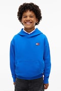 Tommy Hilfiger bluza z kapturem dziecięca bawełniana niebieska KS0KS00772