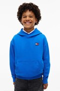Tommy Hilfiger bluza z kapturem dziecięca bawełniana niebieska KS0KS00772