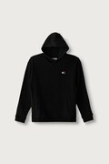 Tommy Hilfiger mikina s kapucňou detská bavlnená tmavomodrá KS0KS00758