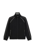 Guess bluza rozpinana dziecięca z wiskozą czarna L6BQ15 K7249