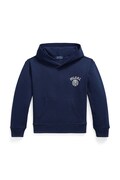Polo Ralph Lauren суичър с качулка за деца с памук тъмносин 323B27301001