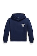 Polo Ralph Lauren суичър с качулка за деца с памук тъмносин 323B27301001