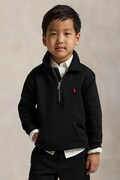 Polo Ralph Lauren μπλούζα παιδική με βαμβάκι μαύρη 322952467004