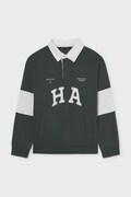 Mayoral bluza dziecięca z bawełną zielona 7406