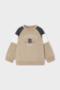 Mayoral bluza dziecięca z bawełną beżowa 4457
