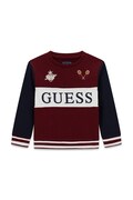 Guess bluza dziecięca bawełniana bordowa N6YQ08 K4101
