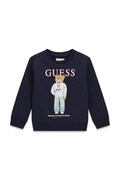 Guess mikina dětská bavlněná námořnická modř N6YQ05 K4096