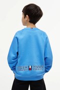 Tommy Hilfiger bluza dziecięca bawełniana niebieska KB0KB10509