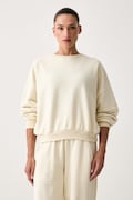 JOYINME bluza sportowa damska z bawełną Forme beżowa Bluza.Oversize.Forme
