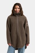 Didriksons bluza rozpinana damska polarowa UMI brązowa 506183