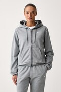 Nike bluza treningowa damska Studio Fleece Therma-FIT szara IO0433.084